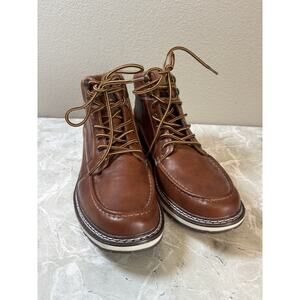 XRAY Footwear Men's Boots Color‎ Cognac Size 9.5 XRW1131 Lace Up